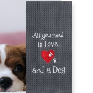 Waffle Tea Towel (Dog Theme)